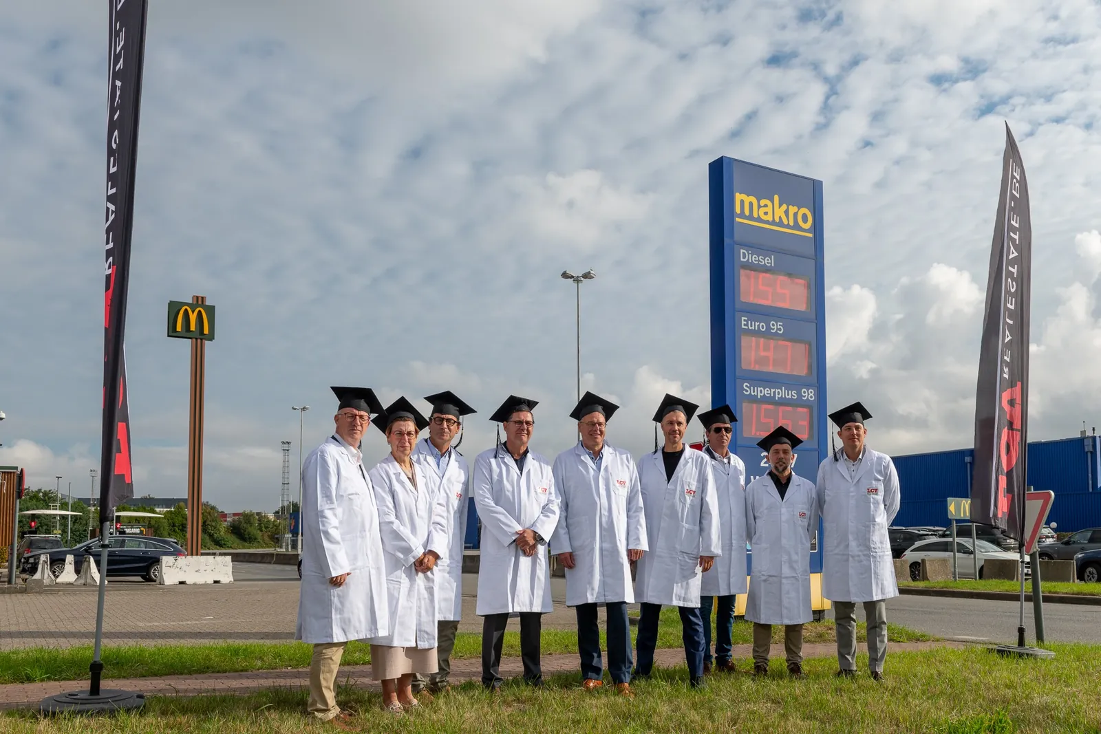 Persmoment foto Sint-Pieters-leeuw