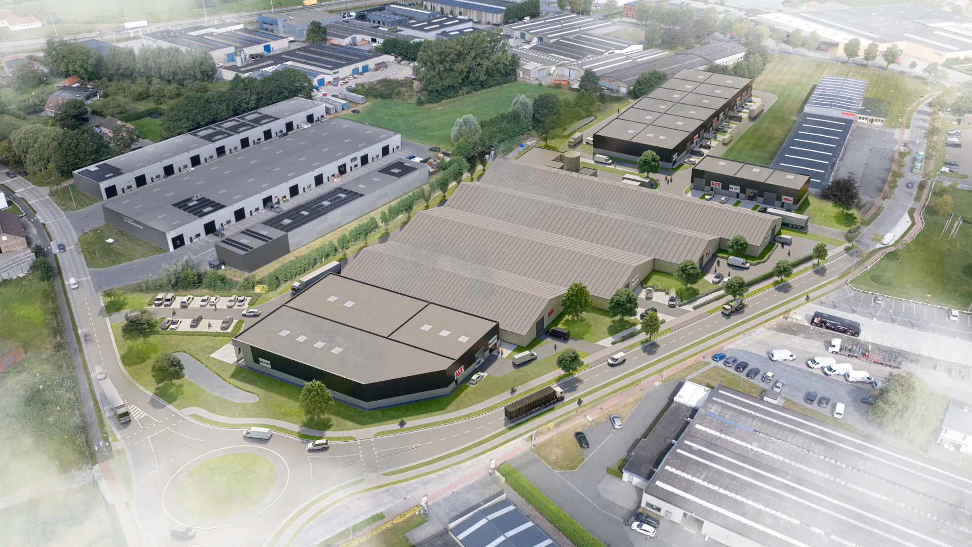 Unit B1 — Maldegem — Bedrijvenpark Maldegem Industrielaan